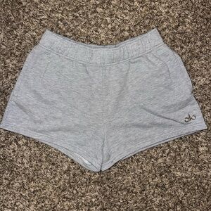 ALO Yoga Women's Athletic Gray Shorts